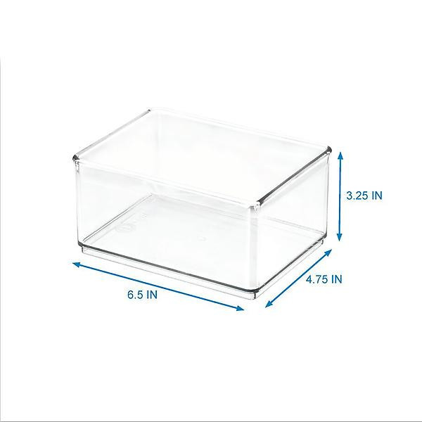 THE HOME EDIT Large Bin Organizer Clear | The Container Store
