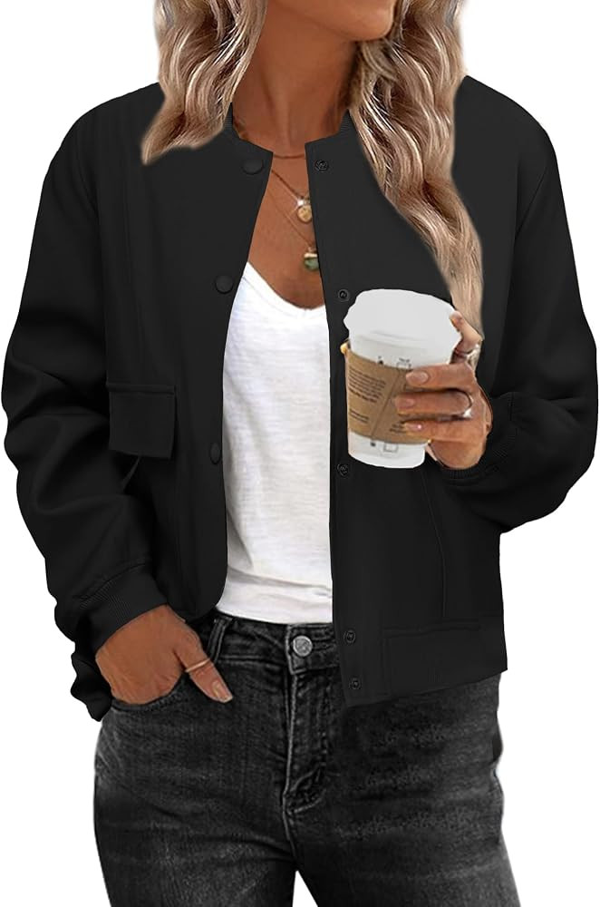 Zeagoo Bomber Jacket Varsity Jackets Shackets | Amazon (US)