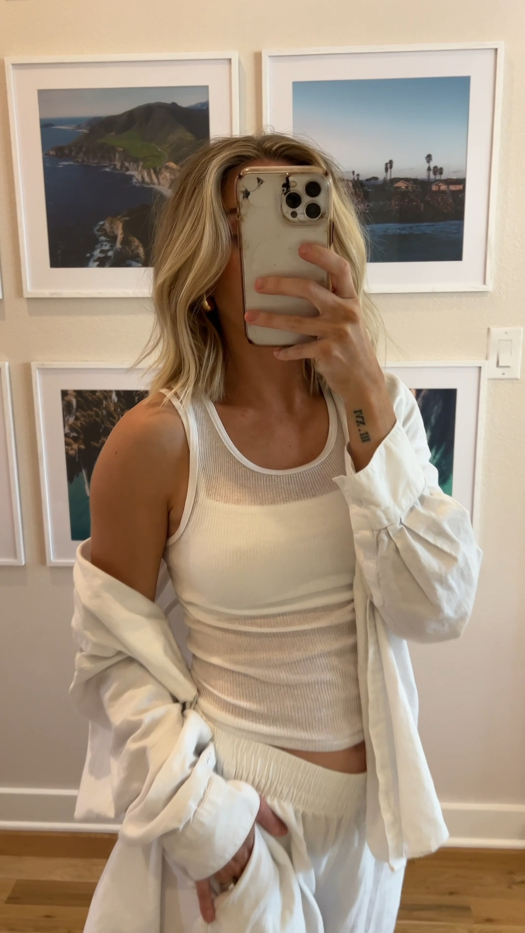 viral hanes tank did not disappoint 👏🏼