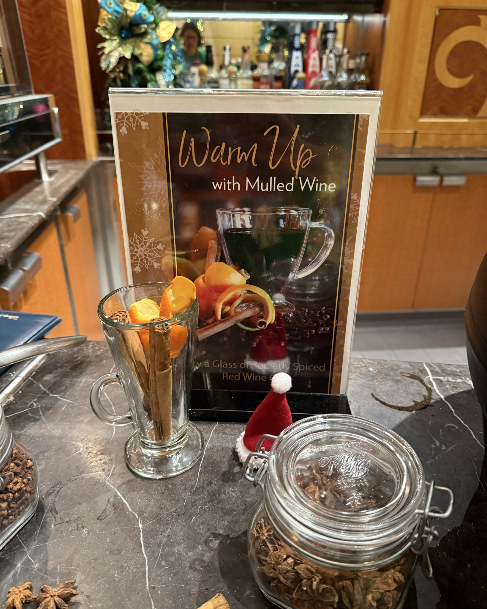 Mulled Wine was delicious on our Disney Cruise! 🎄 It’s called Gluhwein in Germany! Toasting Christmas morning with my friend🥰

#LTKTravel #LTKOver40 #LTKSeasonal