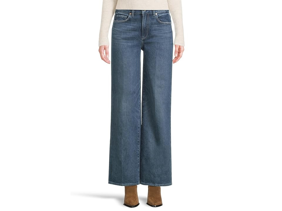 Paige Sasha 32 Seamed Belt Loops in Boogie Women's Jeans Boogie : 30 32, Cotton/Denim/Elastane | Zappos