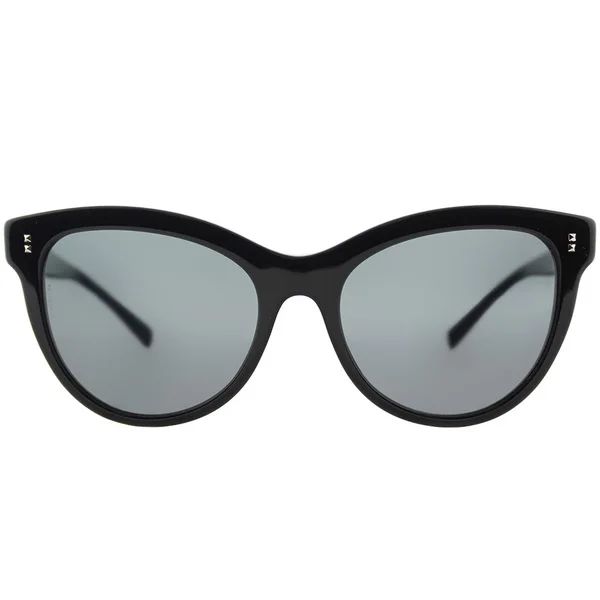 Valentino VA 4013 500187 Black Plastic Cat-Eye Sunglasses Smoke Lens | Bed Bath & Beyond