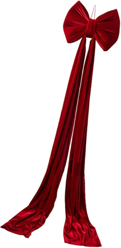 3. Elegant Christmas Bowknot Hanging Ornament for Tree Decorations Indoor Outdoor Home Festival P... | Amazon (US)