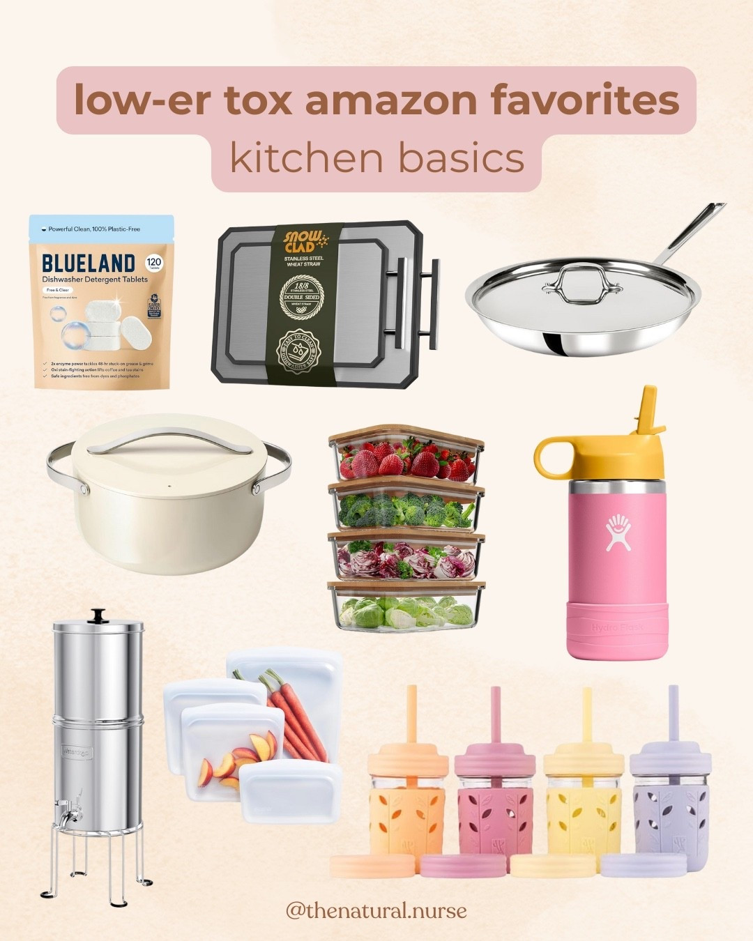 low-er tox finds for the kitchen! 

#LTKSeasonal #LTKGiftGuide #LTKHoliday