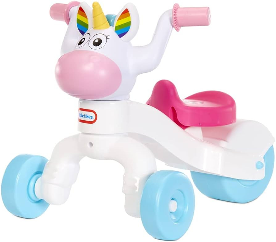 Little Tikes Go & Grow Unicorn Indoor & Outdoor Ride-On Scoot for Preschool Kids Toddlers and Chi... | Amazon (US)
