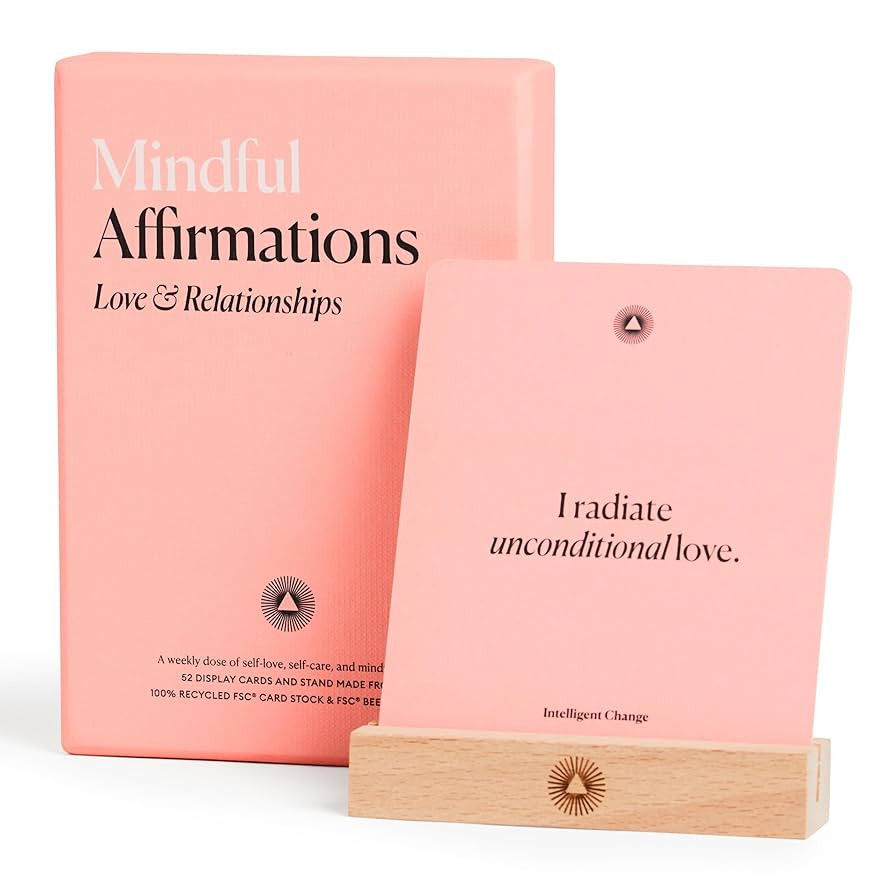 Intelligent Change 52 Mindful Affirmation Cards for Love and Relationships, Daily Words of Inspir... | Amazon (US)
