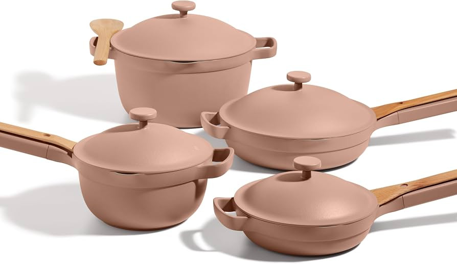 Our Place Cookware Set, 13-Piece Ceramic Nonstick Pots & Pans with Utensils | Amazon (US)