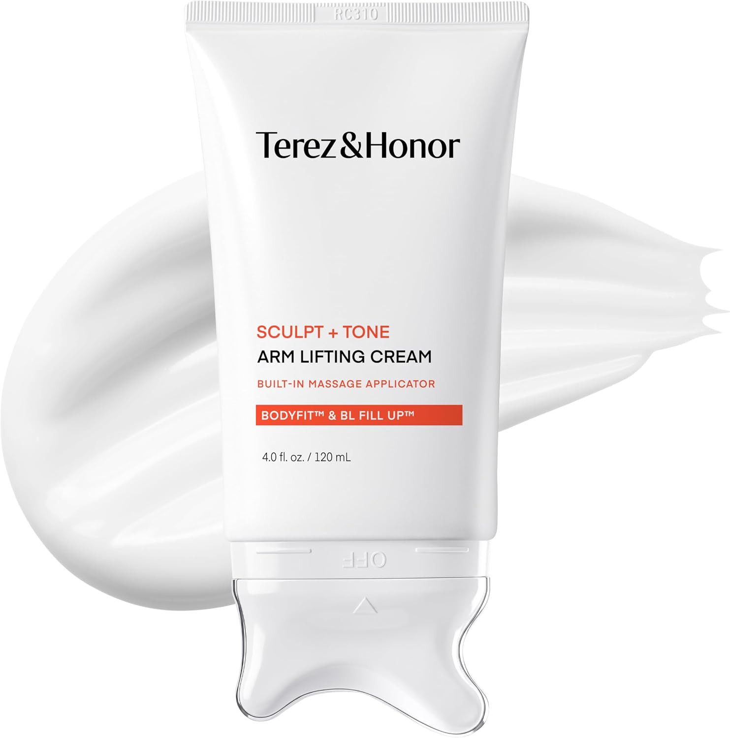 Terez & Honor Sculpt + Tone Arm Cream - Korean Gua Sha Firming & Tightening Cream with Retinol Liposome, Caffeine, Collagen & Proteins for Crepey Skin, Smoother Texture & Improved Elasticity, 120 mL | Amazon (CA)