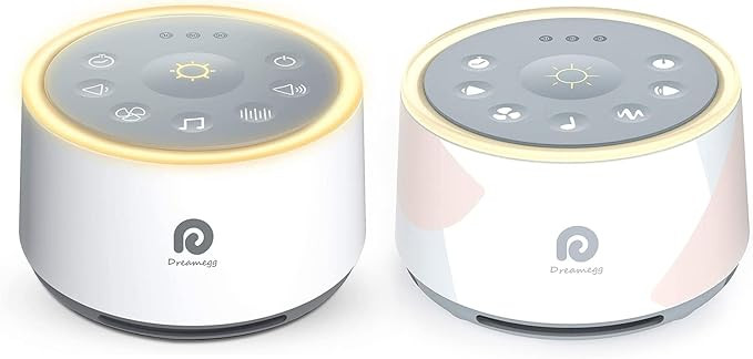 Dreamegg D1 Bundle with D1 Pro Sound Machine, 3-in-1 Baby Soother Sound Machine Night Light, 29 H... | Amazon (US)