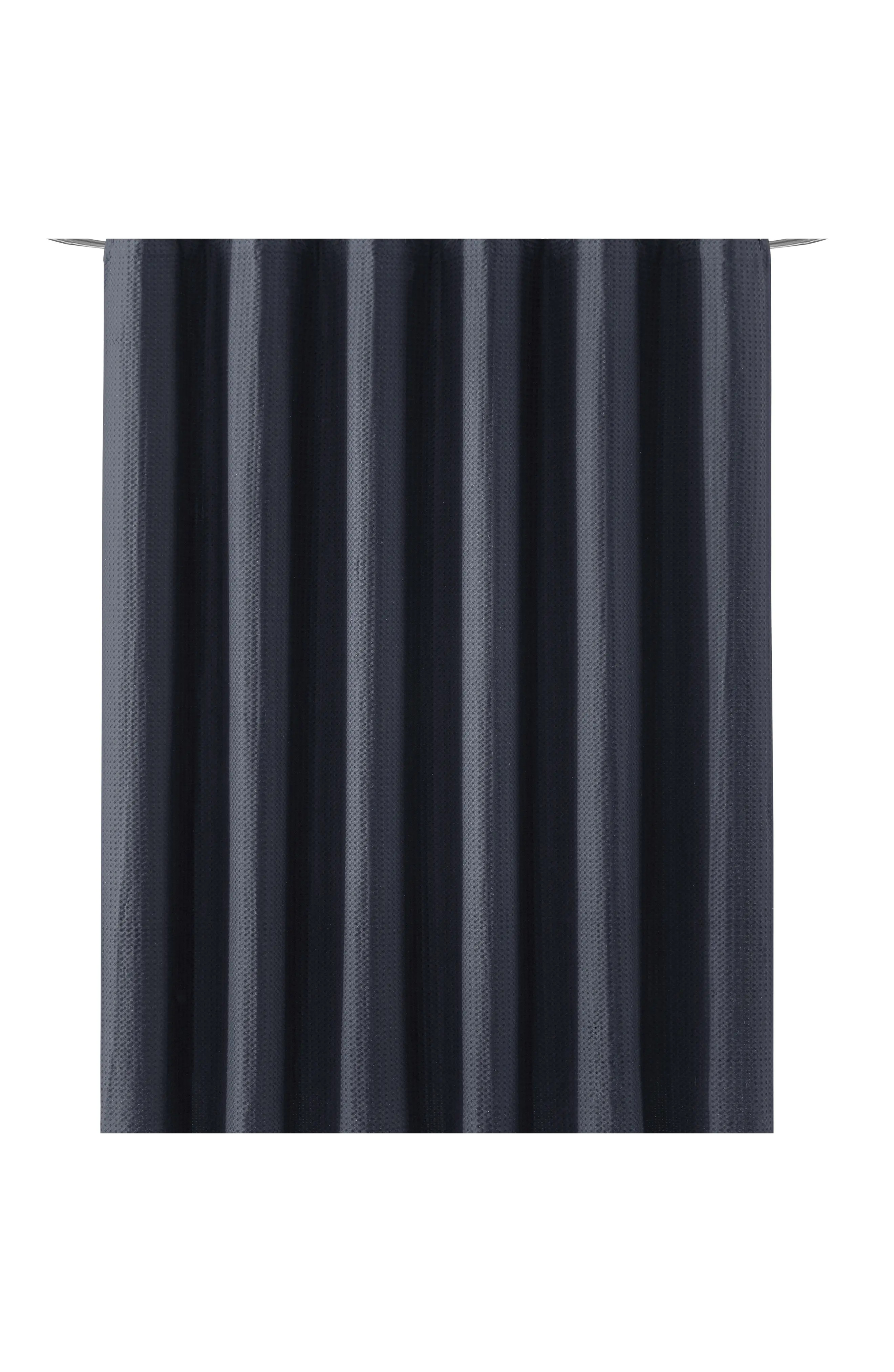 DKNY Modern Waffle Stitch Cotton Shower Curtain | Nordstrom | Nordstrom