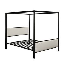Duane Traditional Iron Frame Canopy Bed  - Christopher Knight Home | Target