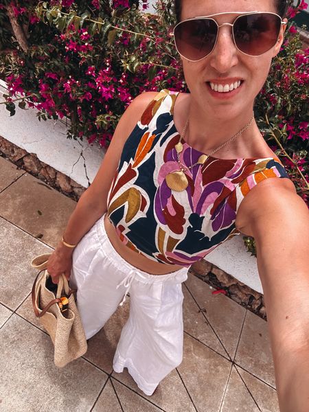 Love for a two piece firmly cemented - turns out the top works well with trousers too

Wearing size small



#LTKuk #LTKsummer #LTKtravel