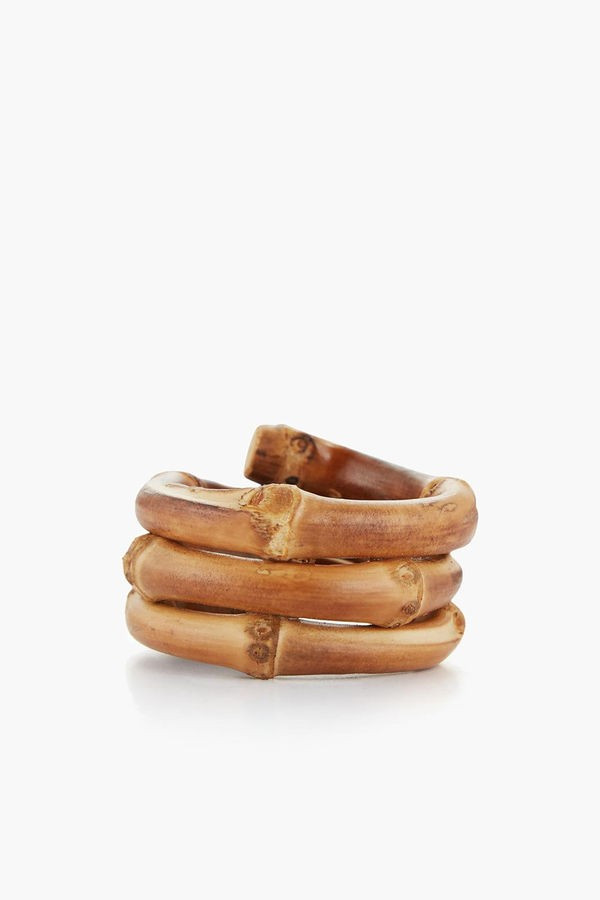 Bamboo Napkin Rings (Set of 4) | Tuckernuck (US)