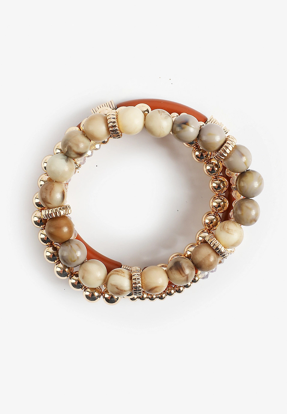 Mixed Bead Stretch Bracelet Set | Maurices