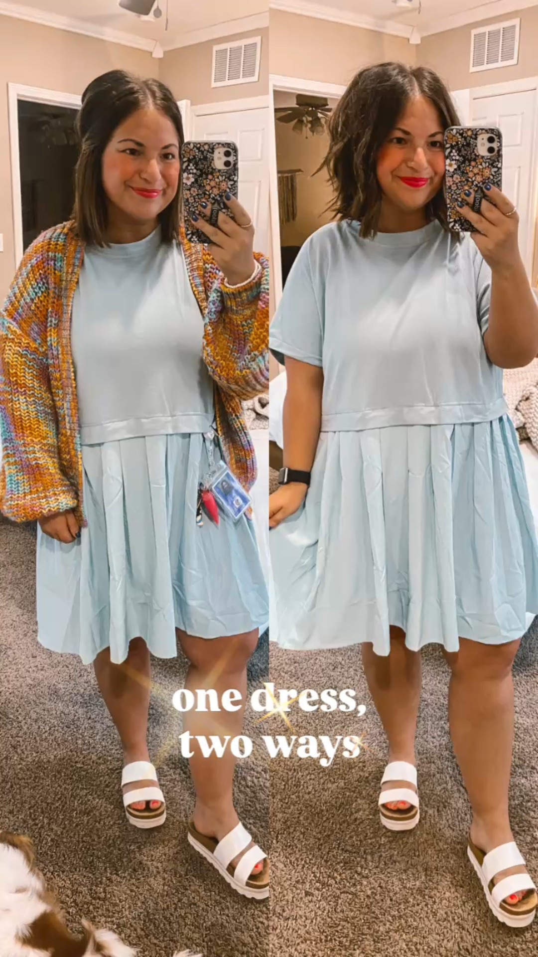 one dress, two ways

#LTKMidsize #LTKWorkwear #LTKStyleTip