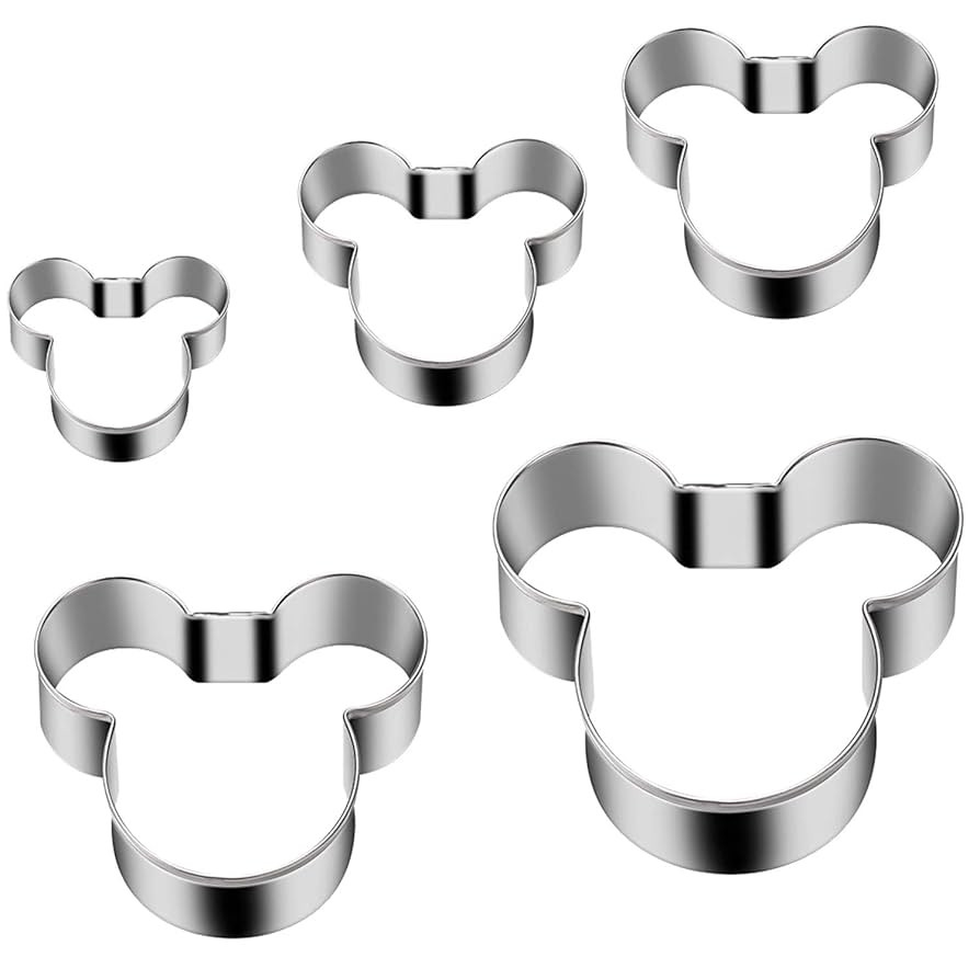 Mouse Cookie Cutter Sandwich Cutters for Kids DIY Lunchbox Bento Box Fruit Cutters Vegetable Cutt... | Amazon (US)