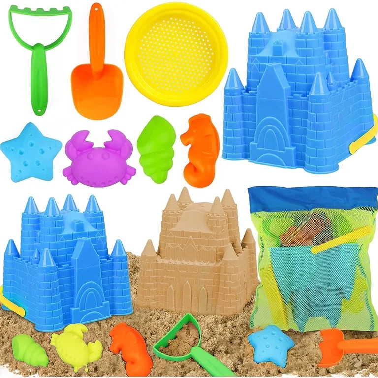 Toy Life Unisex Kids Beach Toy Set, 9-Piece, Multicolor | Walmart (US)