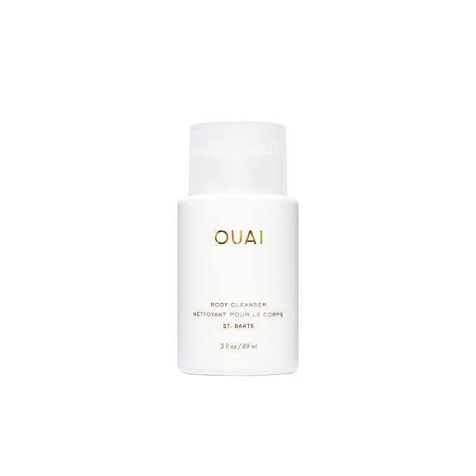 OUAI Body Cleanser, St. Barts Travel Size - Foaming Body Wash with Jojoba Oil & Rosehip Oil to Hy... | Amazon (US)