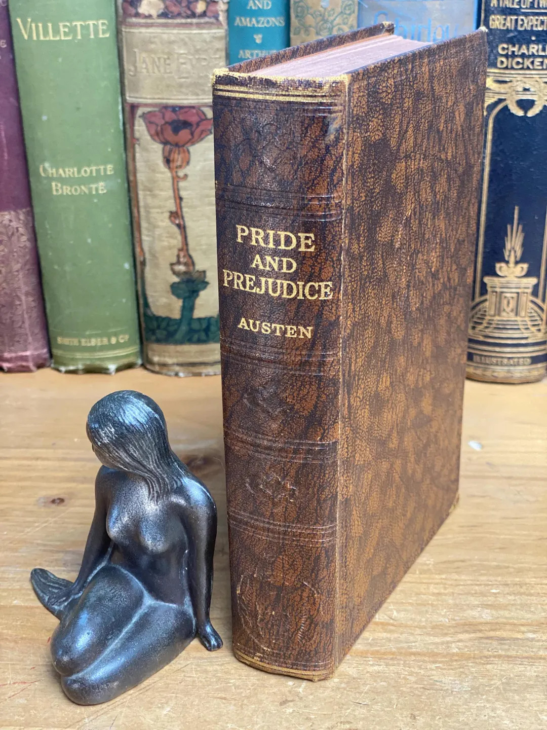 Vintage Pride and Prejudice Book, Jane Austen, Odham's Press 1930s Edition - Etsy | Etsy (US)