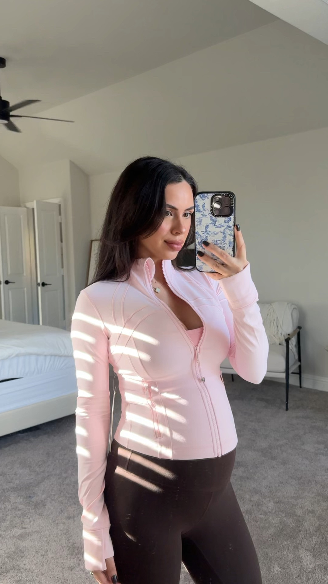 lululemon define jacket in strawberry milkshake + lululemon align legging in espresso 🍓🎀🤎 both back in stock!

#LTKFitness