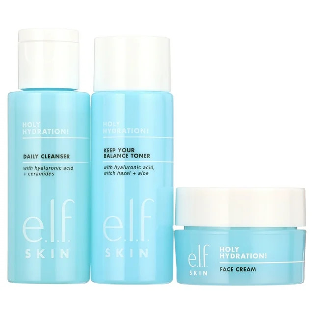 e.l.f. Skin Holy Hydration! The Essentials Mini Kit | Walmart (US)