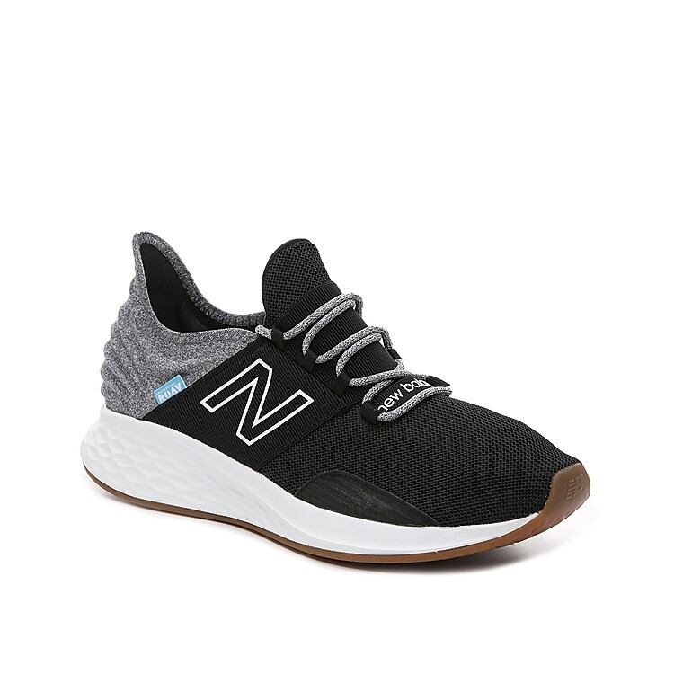 New Balance Fresh Foam Roav Running Shoe | Men's | Black/Grey | Size 10.5 | Athletic | Sneakers | DSW