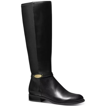 MICHAEL MICHAEL KORS Women s Finley Tall Riding Boots Black size 5.5M B4HP | Walmart (US)