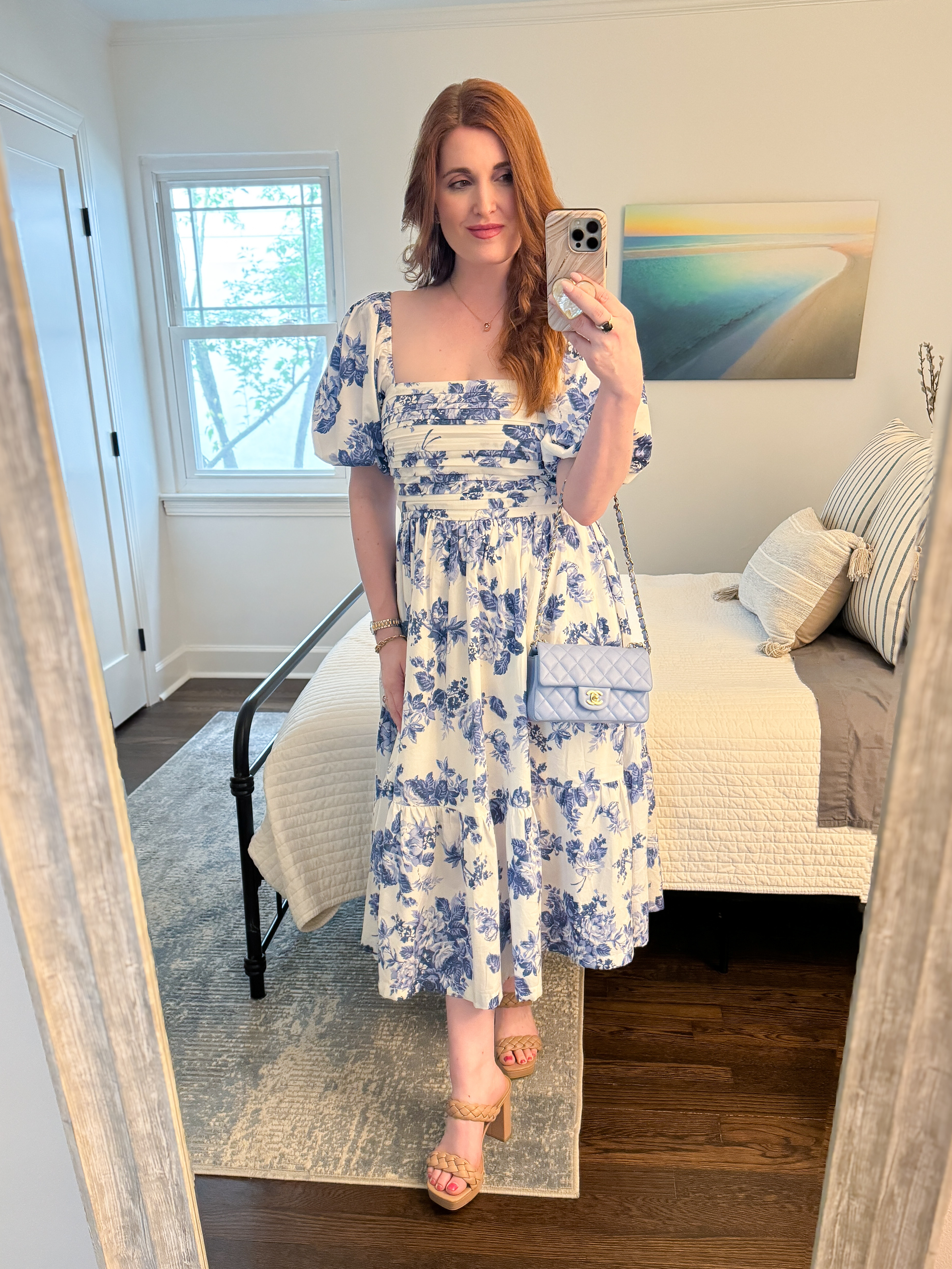 Abercrombie midi poplin puff dresses are always a hit! I own several patterns of this style. 

 #LTKGiftGuide #LTKMidsize #LTKStyleTip