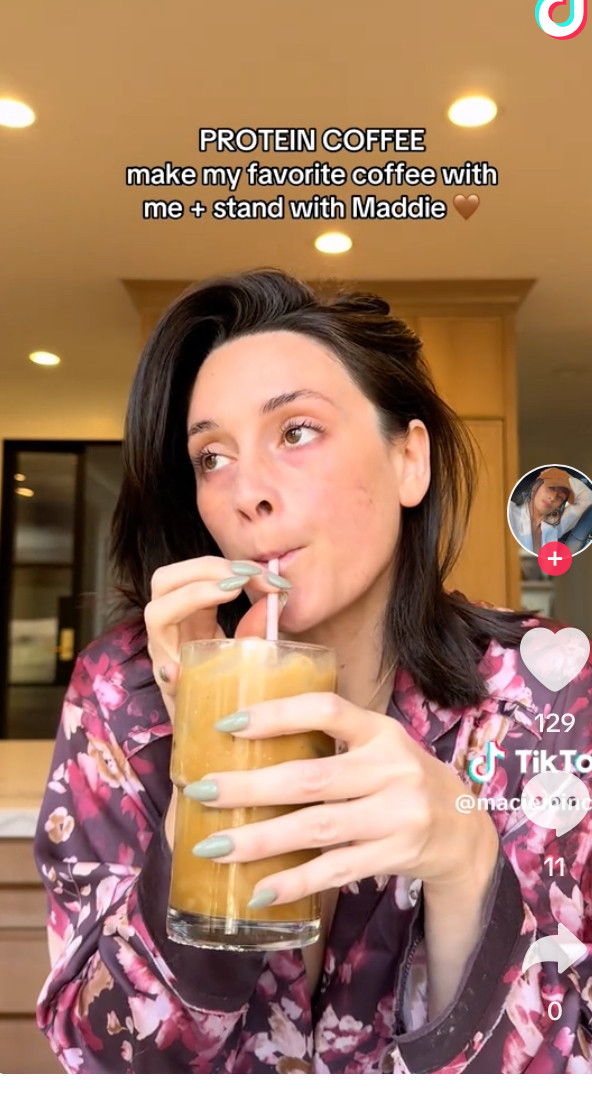 Y’all know I’m a girls girl and I usually don’t comment on all of the craziness happening in the world, BUT as a mother of two daughters I stand with Maddie on this one. 💁🏻‍♀️ She’s a fashion girly and honestly just seems like a genuine person and a total bad ass.

PS: Make sure you get enough protein today. 🤎 Love you guys!

#p#proteincoffee c#coffeeathome m#momsoftiktok m#makecoffeewithme m#maddiegraham 

 #LTKgrwm #LTKmomlife #LTKmorningroutine