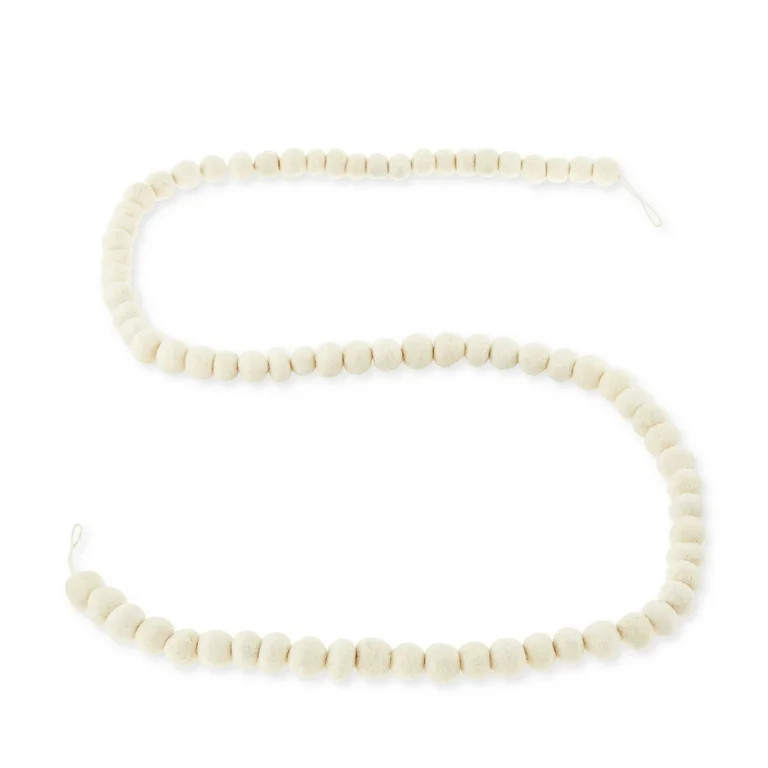 White Christmas Garland, 6', by Holiday Time | Walmart (US)