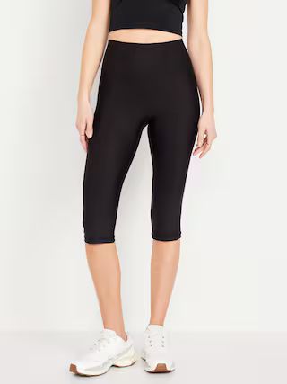 High-Waisted PowerSoft Crop Leggings -- 16-inch inseam | Old Navy (US)
