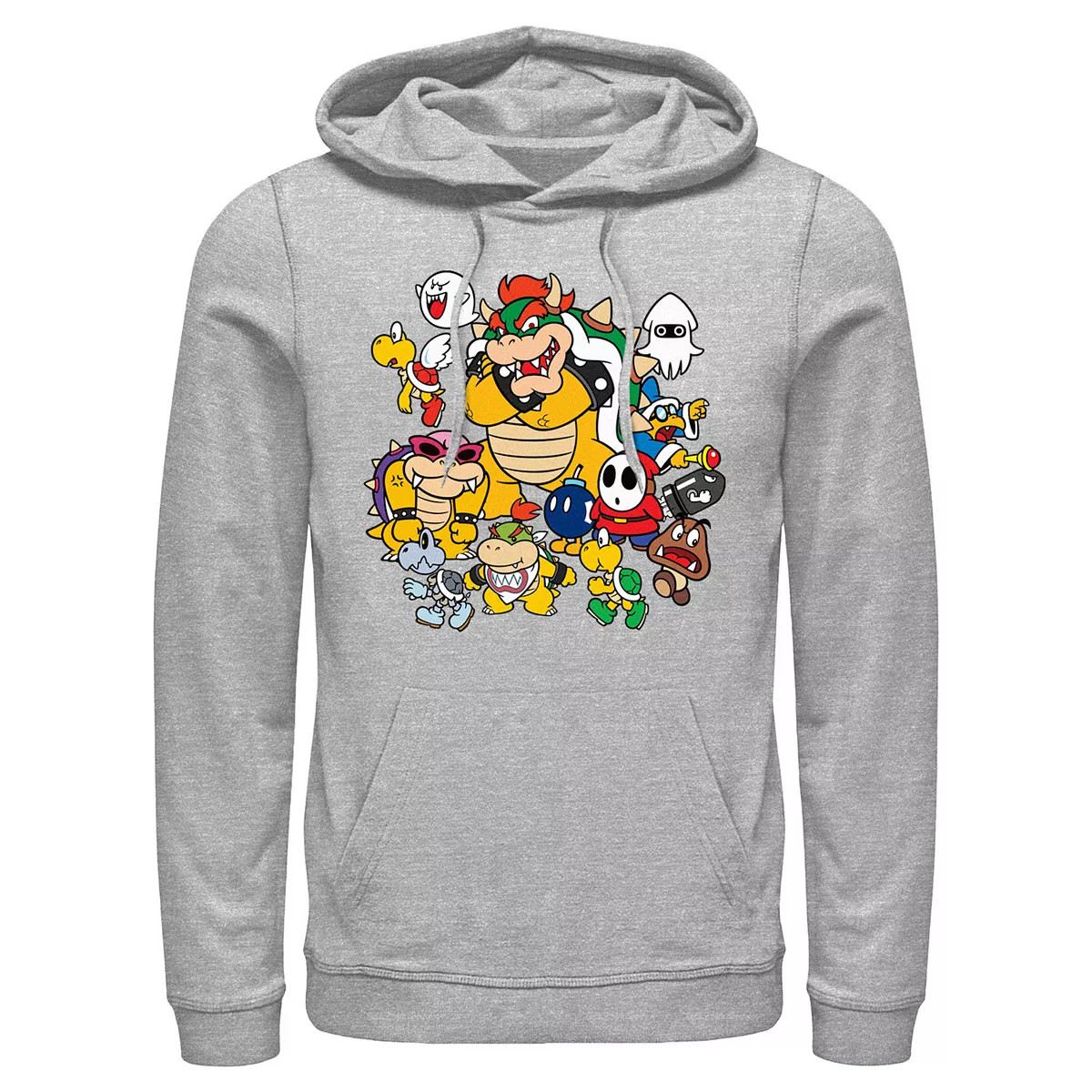 Men's Super Mario Bros Bowser Gang Graphic Hoodie | Kohl's
