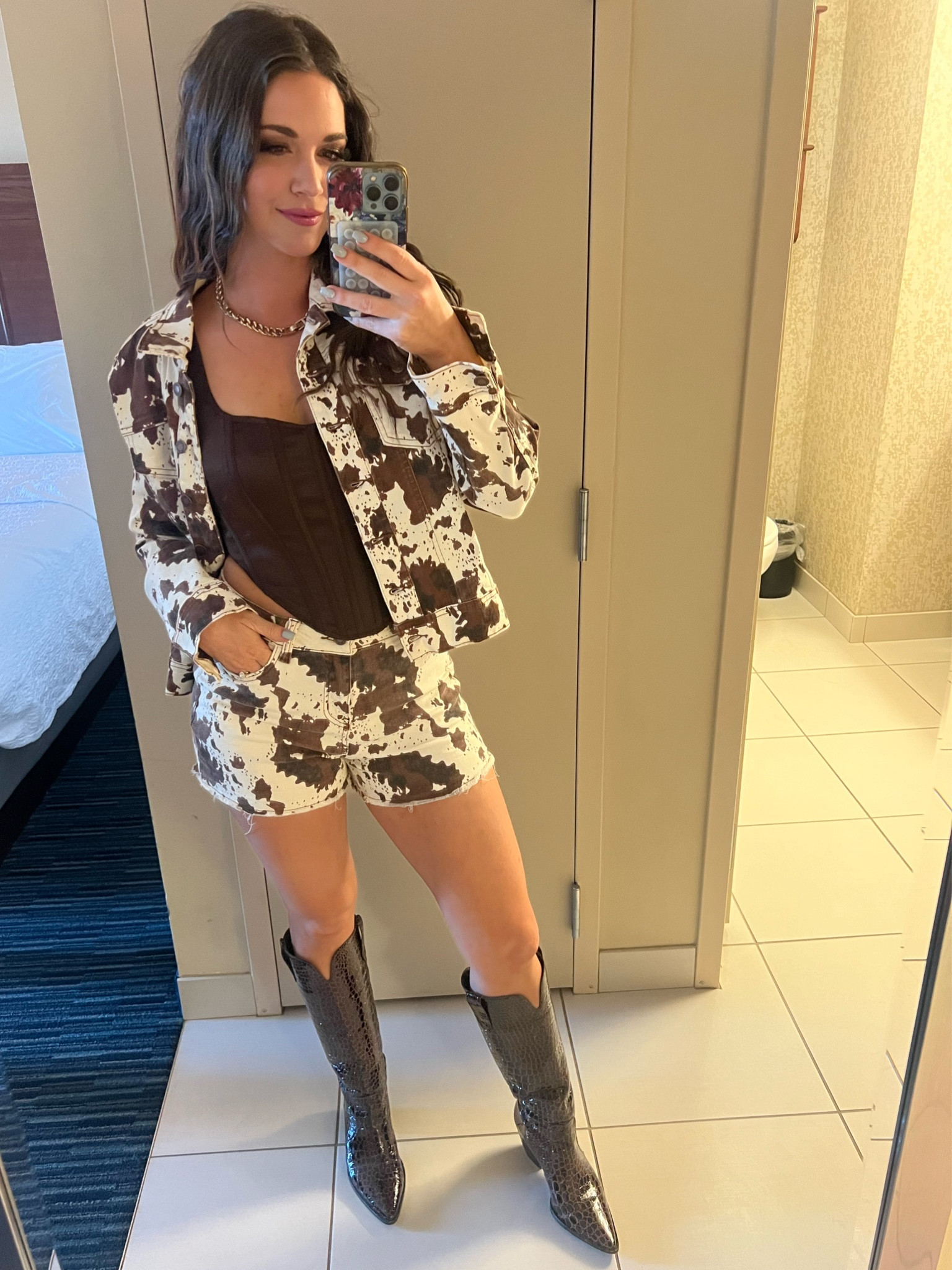 Cow-girl country chic. #boots #concert 

#LTKTravel #LTKStyleTip