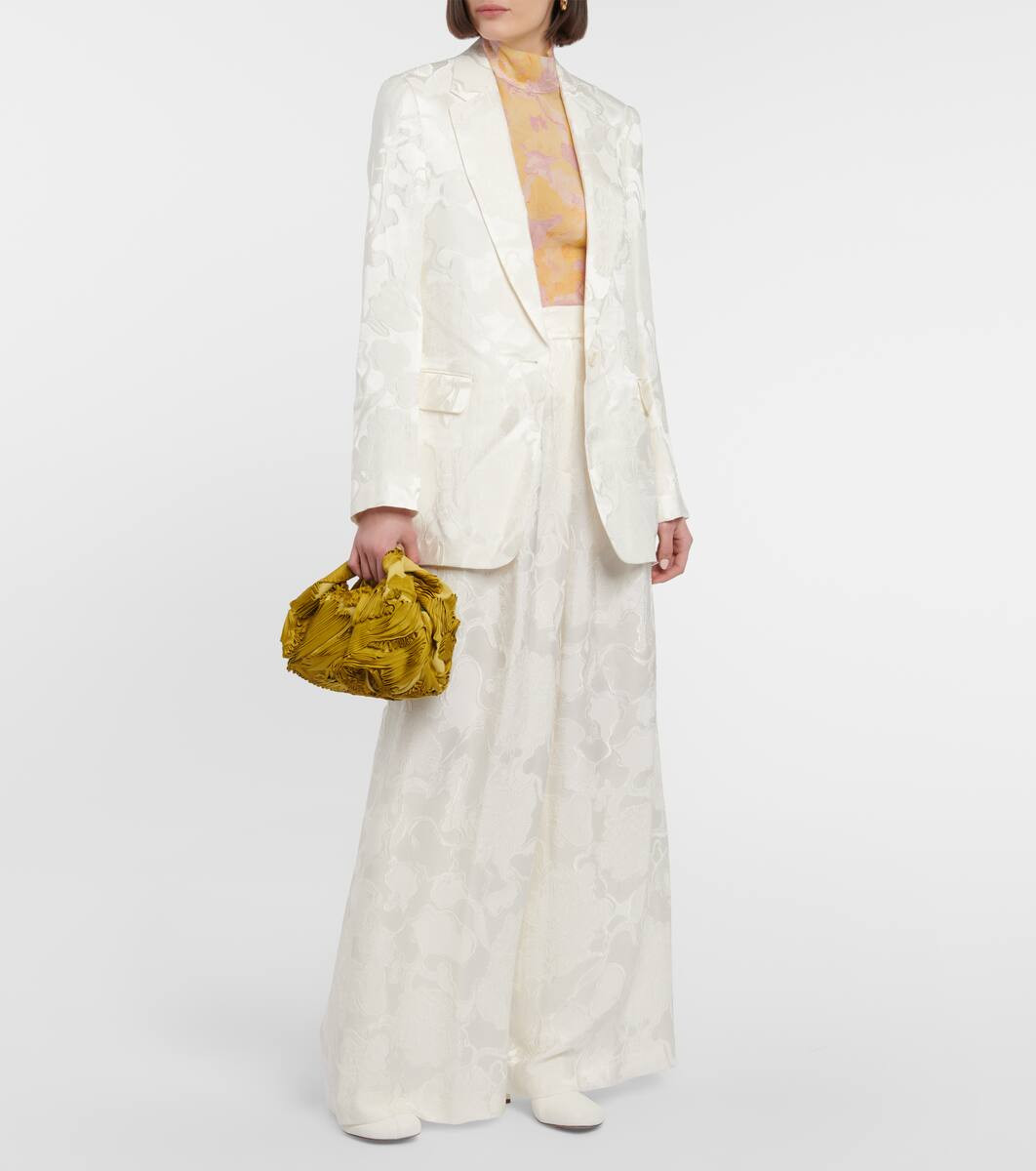 Floral jacquard wide-leg pants | Mytheresa (US/CA)