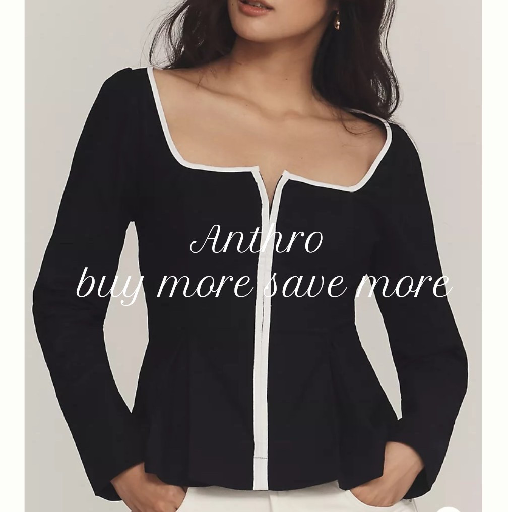 Buy more save more at Anthropologie! Including lots of new arrivals

#LTKSaleAlert