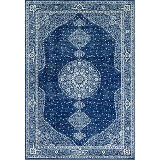 Bromley Midnight Navy Blue 7' 1 x 10' 0 Area Rug | The Home Depot