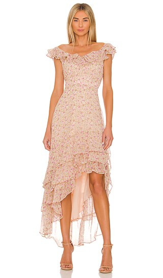 Magnolia Dress in Cream Blush Floral | Revolve Clothing (Global)