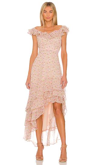 Magnolia Dress in Cream Blush Floral | Revolve Clothing (Global)