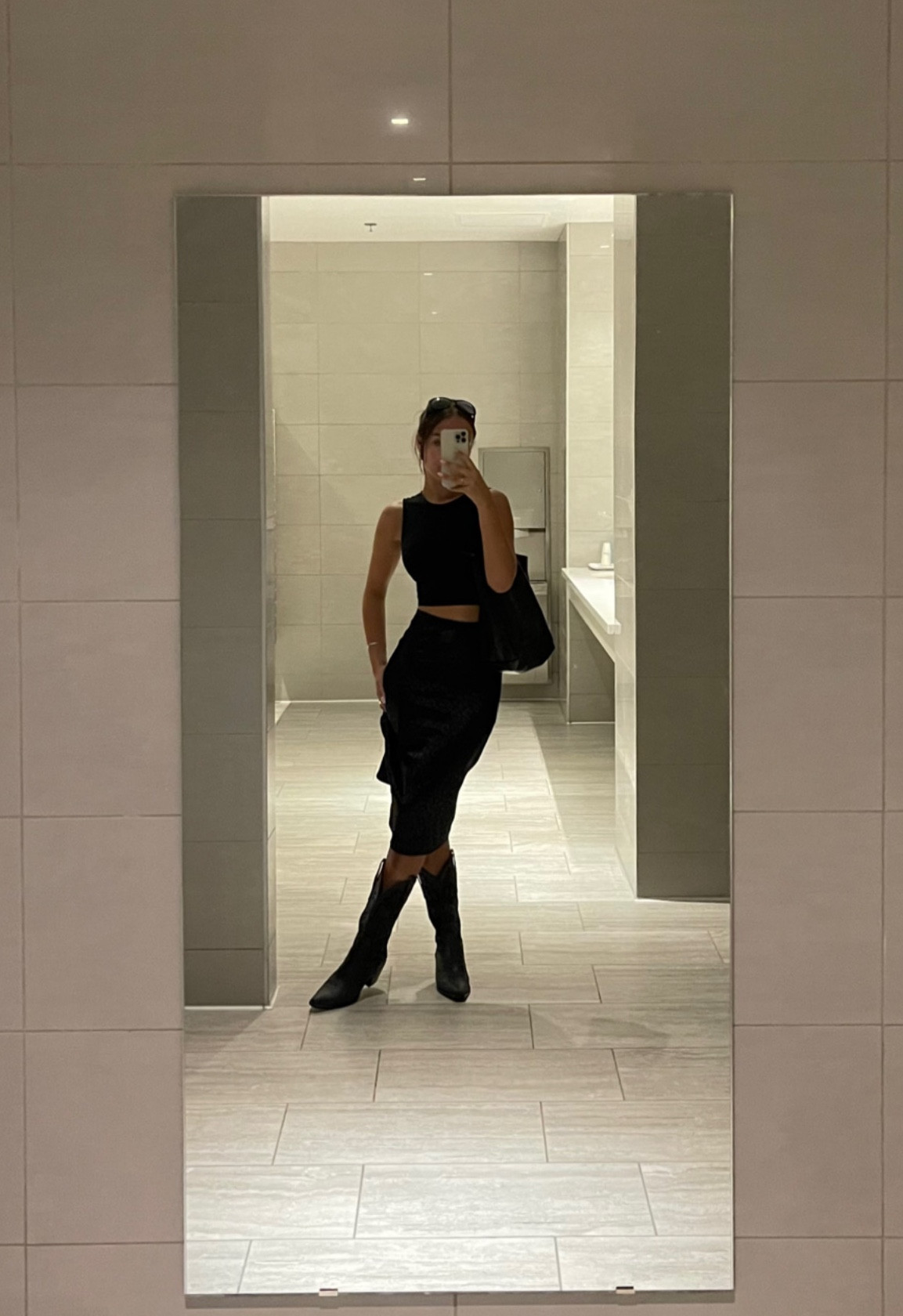 Serving  Corporate Cowgirl...
Skirt is sold out but I linked a similar style below!