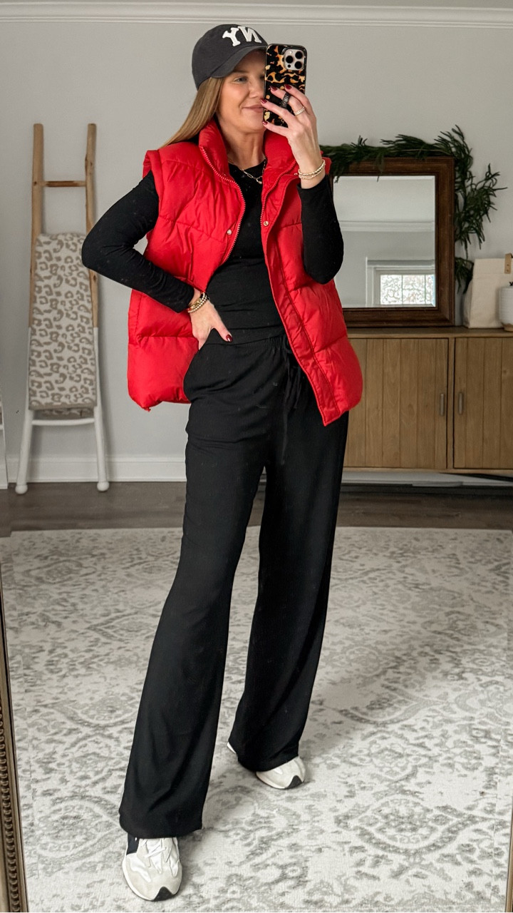 Would you wear this set out and about or do you think it’s just for lounge?

Gifts for her, gifts for the woman who has everything, Amazon creator favorites, black Friday deals 2025, how to wear loungewear out and about, travel outfit

#LTKmomlife #LTKSaleAlert #LTKootd