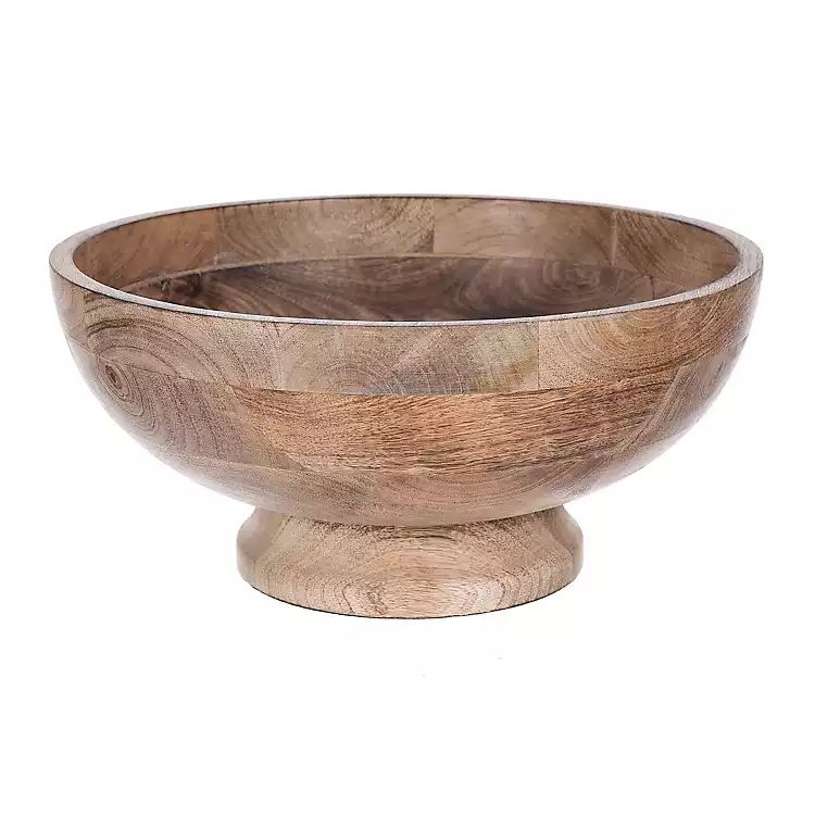 Round Wood Decorative Bowl | Kirkland's Home