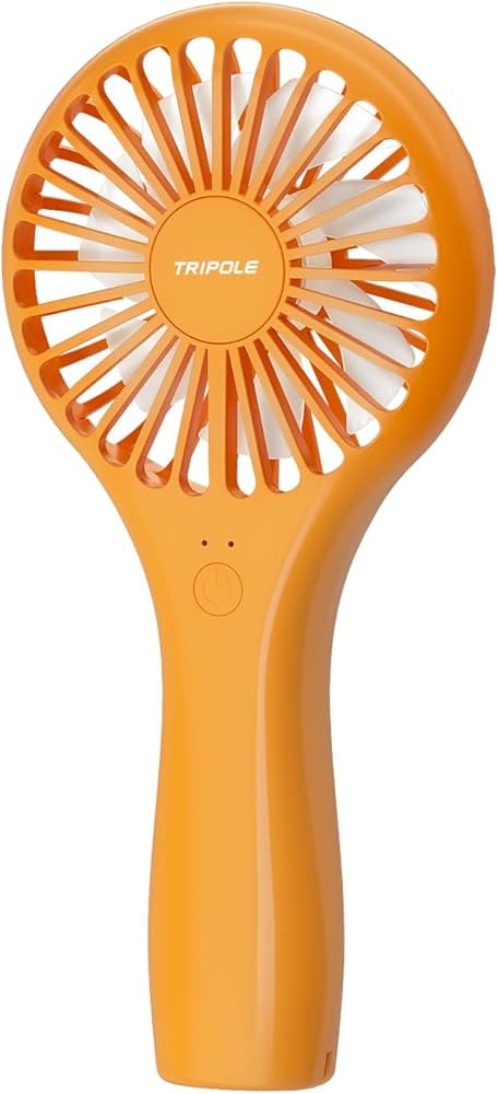 TriPole Mini Handheld Fan Portable Personal Fan, Powerful Battery Operated Fan USB Rechargeable S... | Amazon (US)