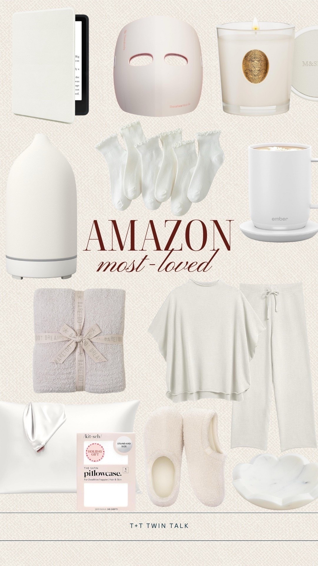 It’s the perfect time to reset this January with items that are both comfy and chic. We are loving the matching sipping set, the ember mug to keep your tea warm, and the red light therapy mask. The Barefoot Dreams blanket is always a favorite for cozying up at home.

#LTKSeasonal #LTKOver40 #LTKselfcare