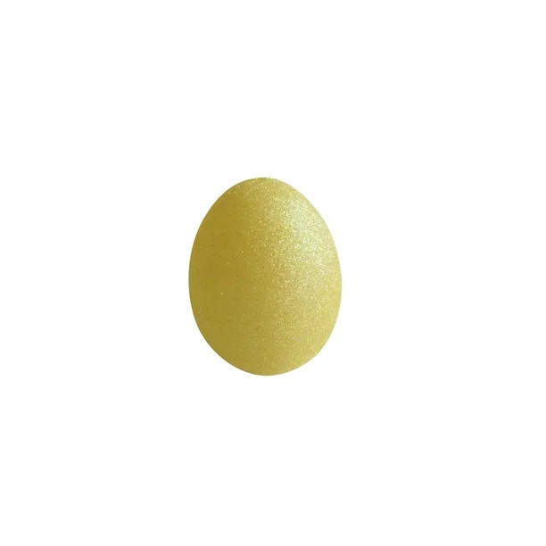 Way To Celebrate Easter 5-Inch Height Plastic Glittery Yellow Egg Indoor Decor - Walmart.com | Walmart (US)