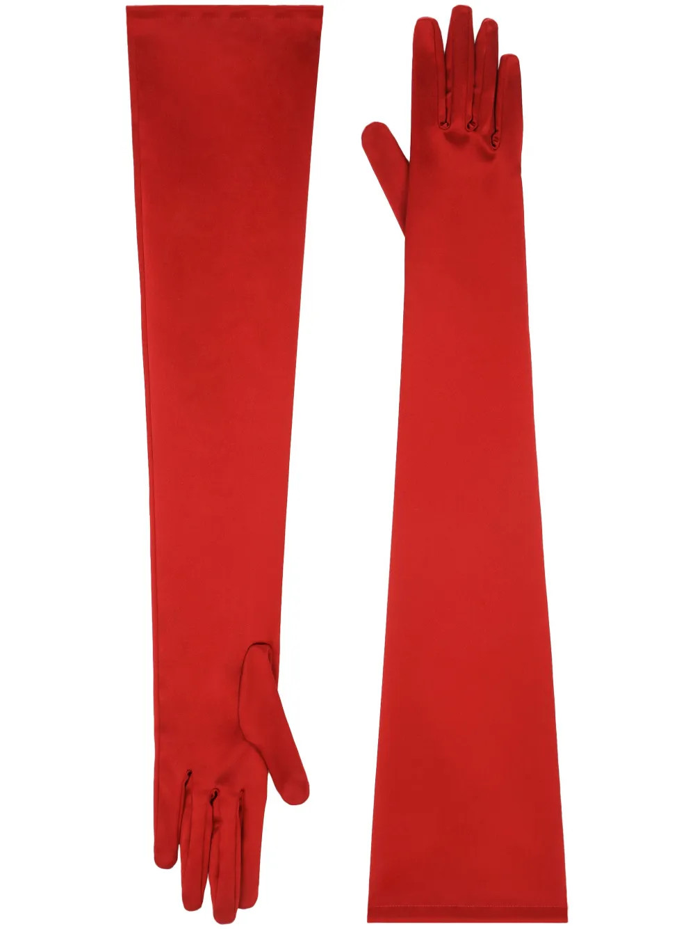Dolce & Gabbana Kim elbow-length Gloves | Orange | FARFETCH | Farfetch Global