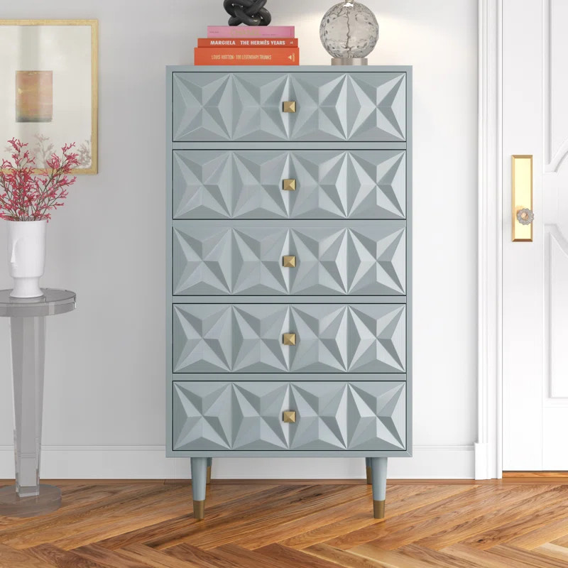 Eliana 5 Drawer 28" W Chest | Wayfair Professional