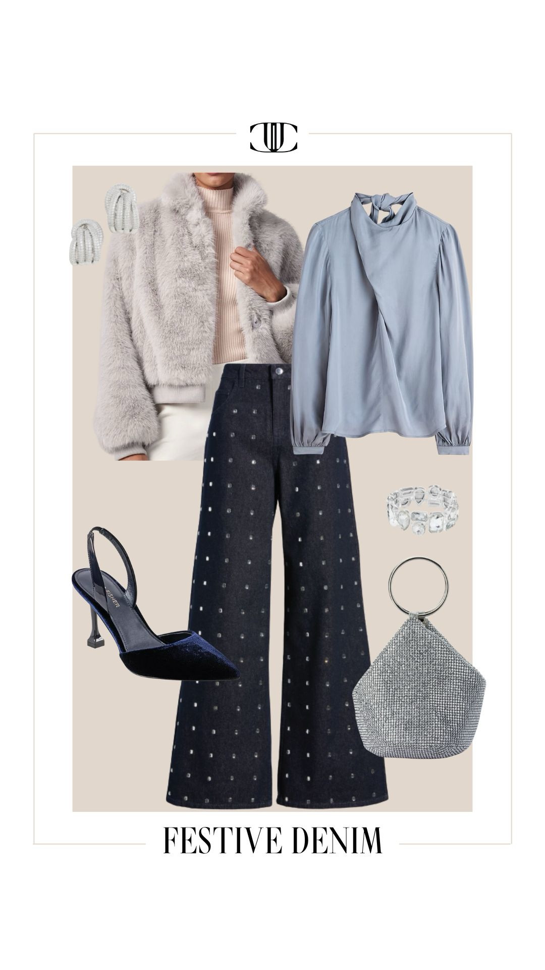 Denim for the holidays? Always yes. ✨ These festive denim outfit ideas show how to style jeans for holiday parties, December dinners, and winter events by layering in texture, sparkle, and statement pieces. From faux fur and embellished knits to chic heels and bold accessories, each look proves your everyday denim can feel polished, elevated, and holiday-ready.
If you’re looking for holiday outfit ideas with jeans, this is your reminder that great denim is the perfect foundation—comfortable, versatile, and endlessly stylish for the 

#LTKSeasonal #LTKOver40 #LTKHoliday