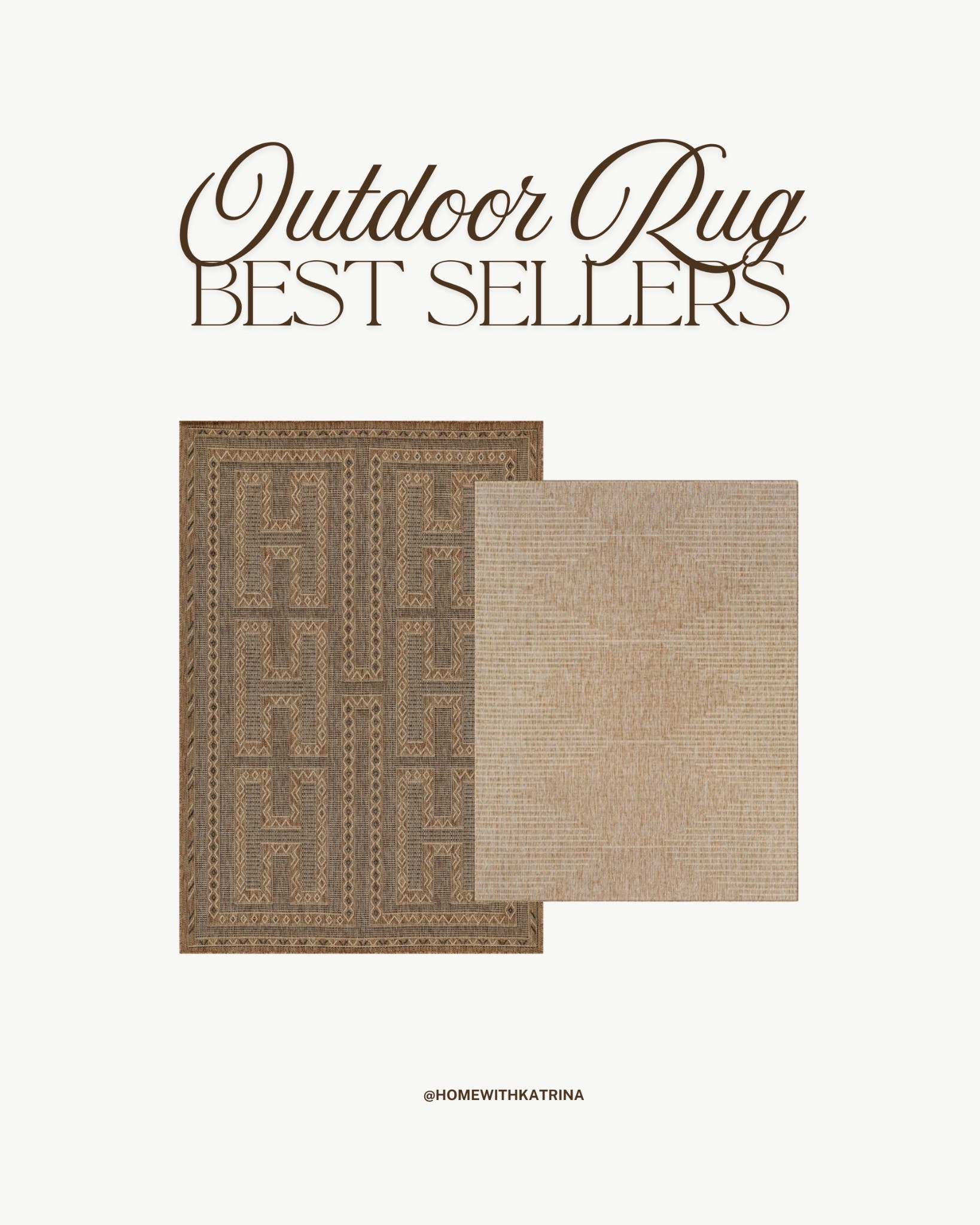 If your outdoor space feels like it’s missing something… it’s probably an outdoor rug.

A good Wayfair outdoor rug instantly pulls everything together and makes your patio, porch, or balcony feel like an actual living space ✨

I look for rugs that are:
✔️ neutral + easy to style
✔️ durable + weather-resistant
✔️ big enough to anchor your seating
✔️ soft enough to make it feel cozy

It’s the fastest way to elevate your outdoor seating area without buying all new furniture.

Think: layered textures, clean tones, and that effortless “put together” look we all want for spring + summer ☀️

Shop my favorite outdoor rugs + patio decor finds on LTK 🤍

#wayfair #wayfaircreator #ad @Wayfair 