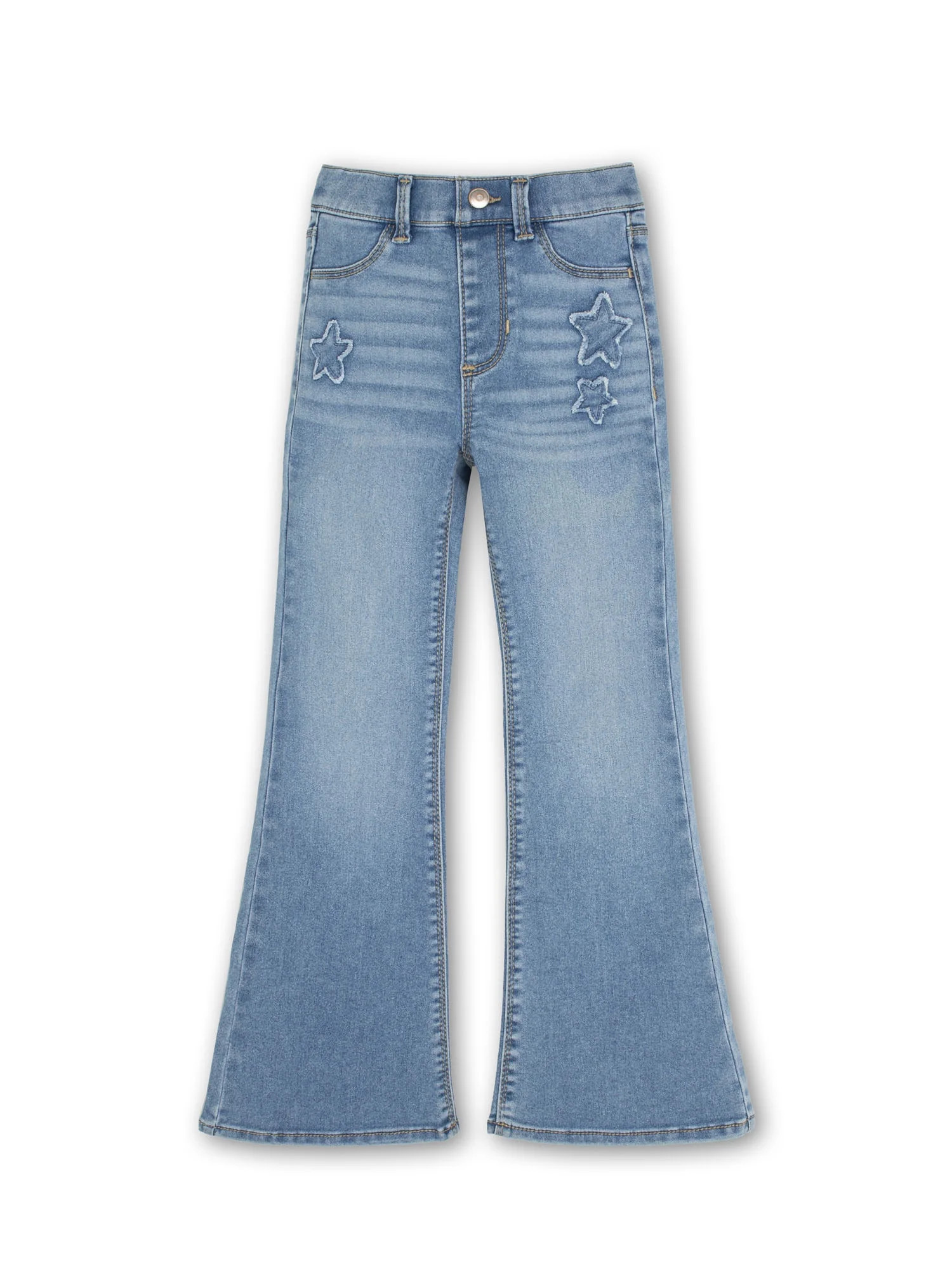 Wonder Nation Girls Fashion Flare Jegging, Sizes 4-18 & Plus | Walmart (US)