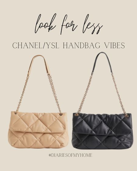 Look for Less: Quilted handbag with chain strap that’s giving Chanel and YSL vibes but for way less ✨😍 #h&m #purse


#handbags #h&mbag #fashionfinds #dupe #dupealert #lookforless #savevssplurge #falltrends #trending #falltrends #trendingnow 

#LTKfit #LTKunder50 #LTKSeasonal